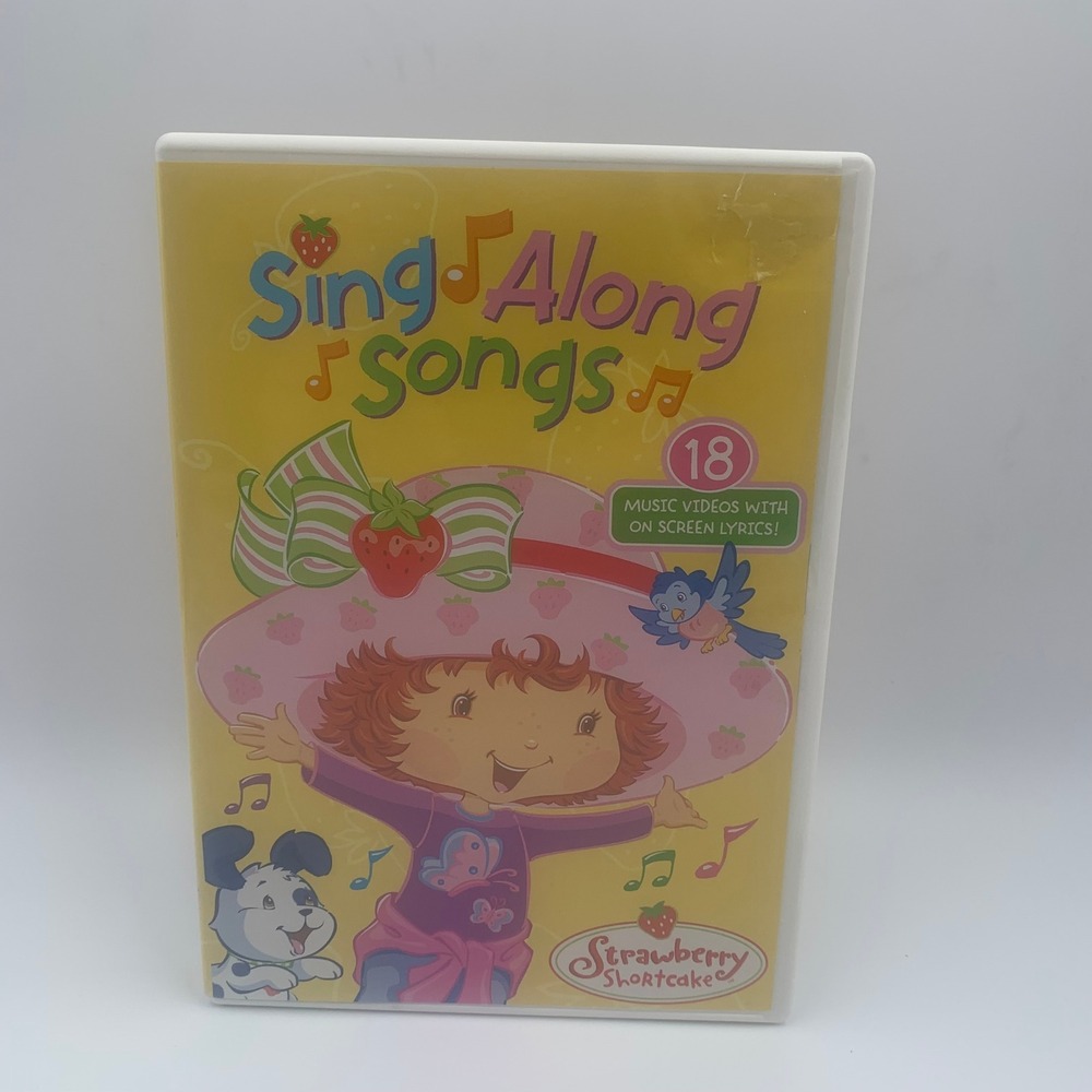 Strawberry Shortcake Sing Along Songs DVD 18 Music Videos On Screen Lyrics 2005